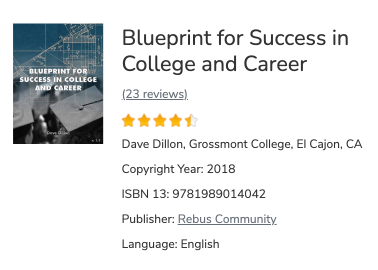 Blueprint for College Success Text